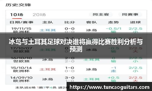 冰岛与土耳其足球对决谁将赢得比赛胜利分析与预测